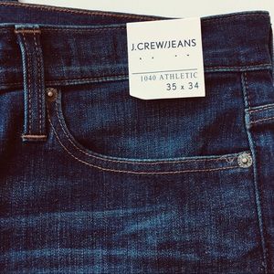 J Crew 1040 Athletic M Broken Wash Jeans Stretch